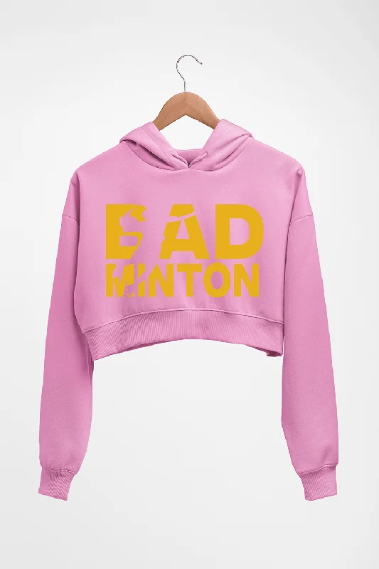 Badminton Crop HOODIE FOR WOMEN