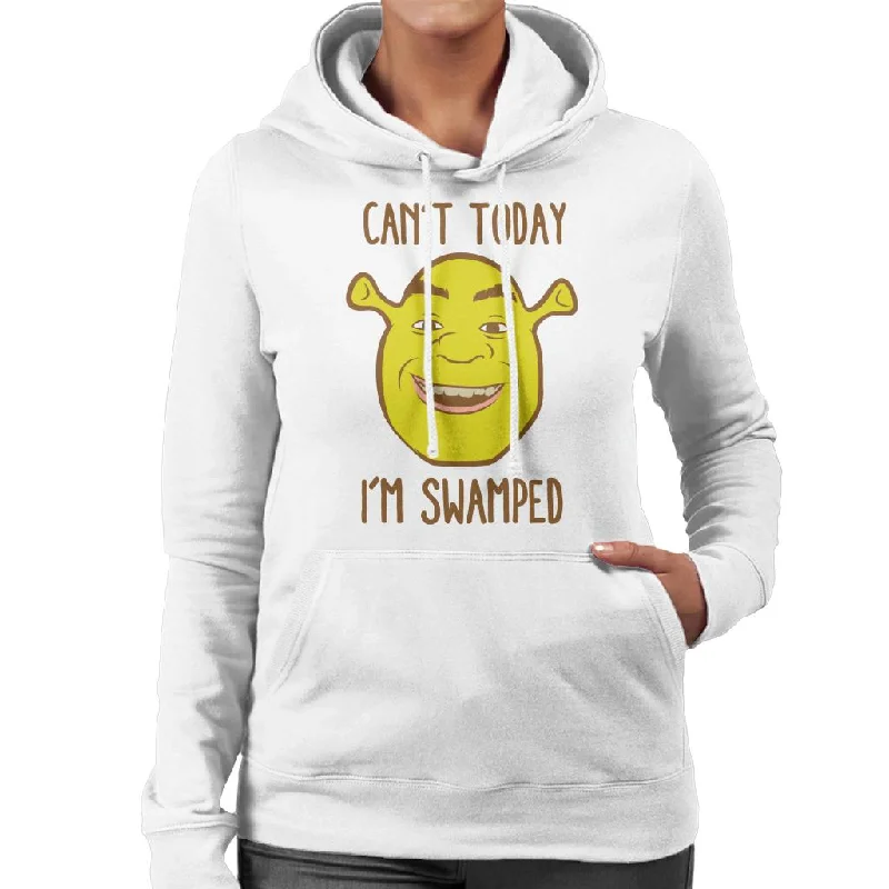 Shrek Cant Today Im Swamped Women's Hooded Sweatshirt