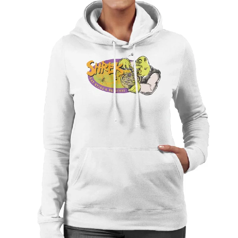 Shrek Eat Stink And Be Scary Women's Hooded Sweatshirt