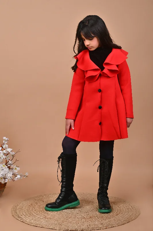 Red Diva Coat Dress