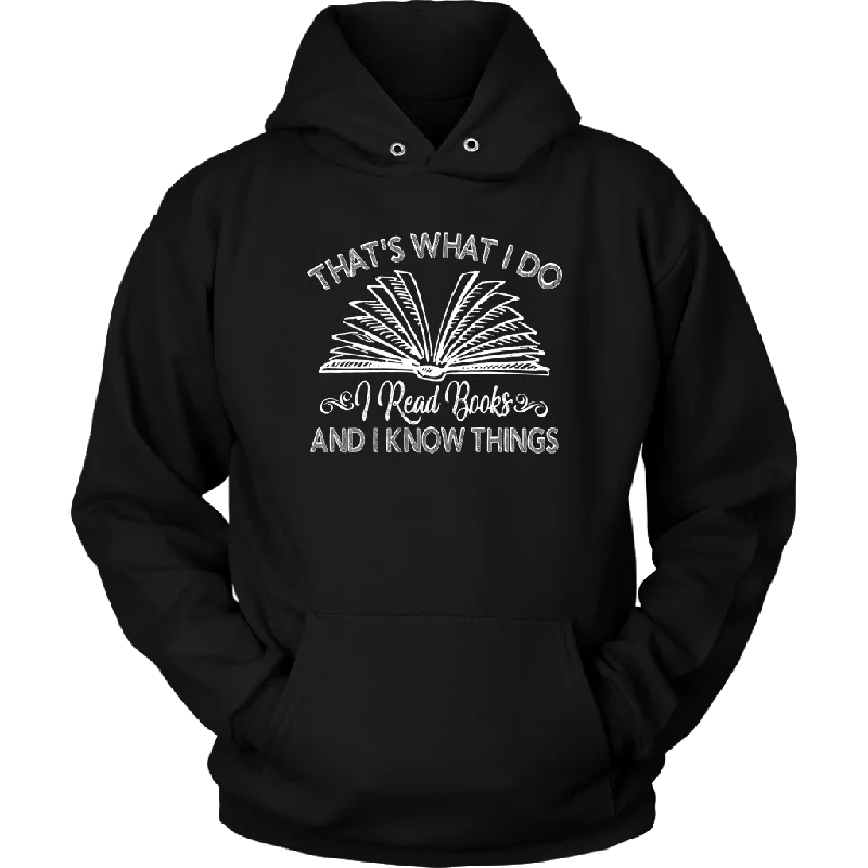 "I Read Books" Hoodie