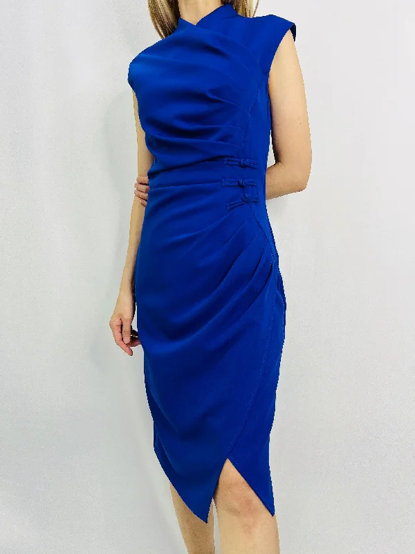 Venue Orient Dress in Navy