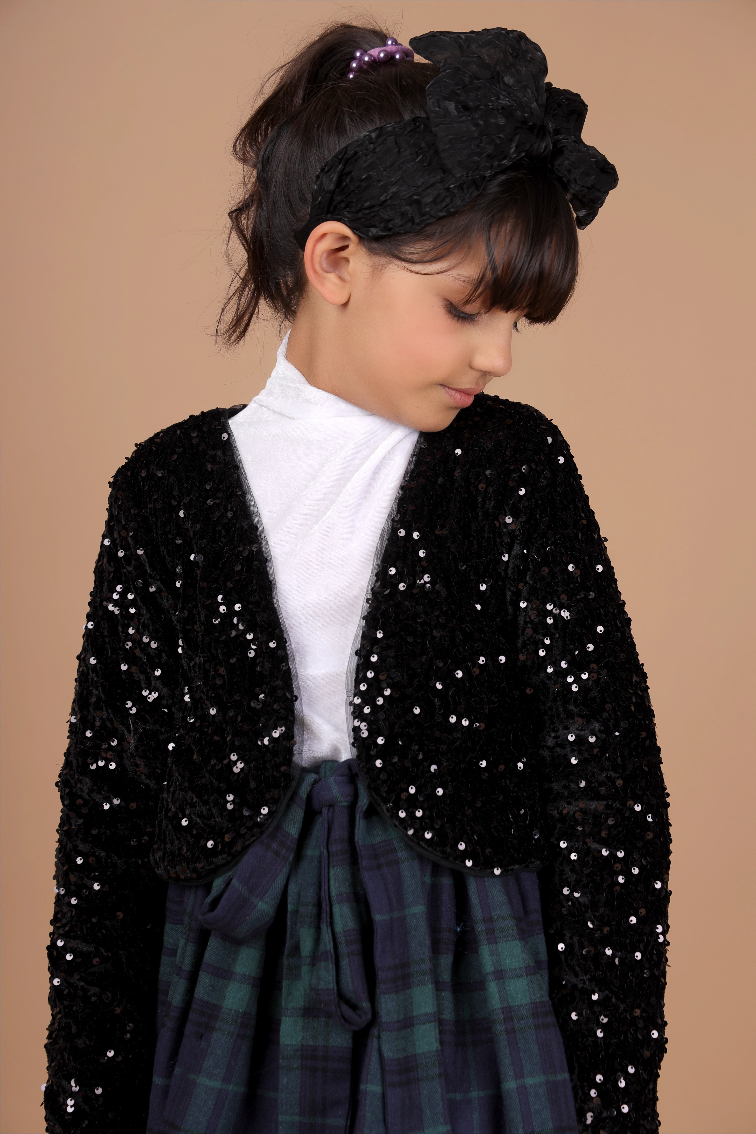 Velvet Sparkle Shrug