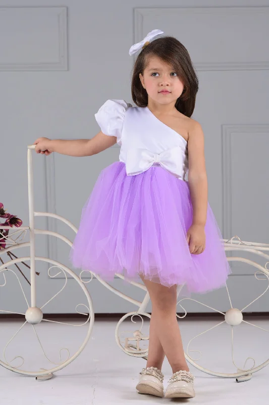 Lilac Mist Party Frock