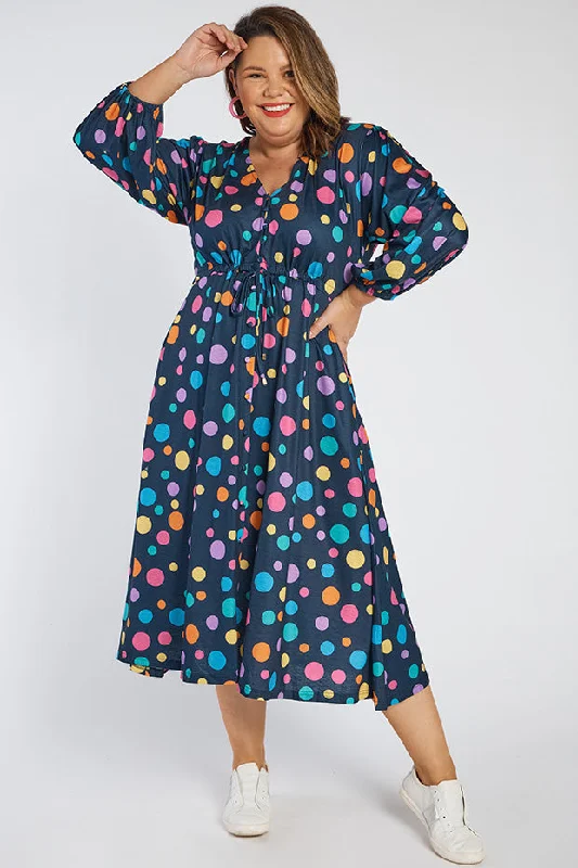 Kloe Multi Spot Dress