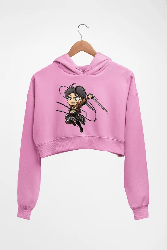 Attack on Titan Crop HOODIE FOR WOMEN