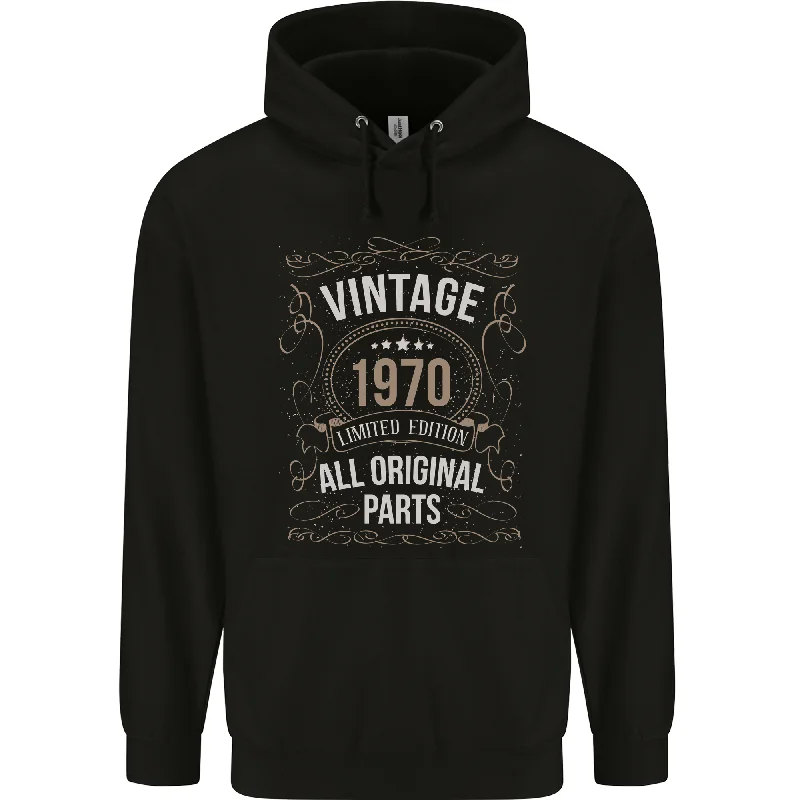 54th Birthday Limited Edition 1970 Mens 80% Cotton Hoodie