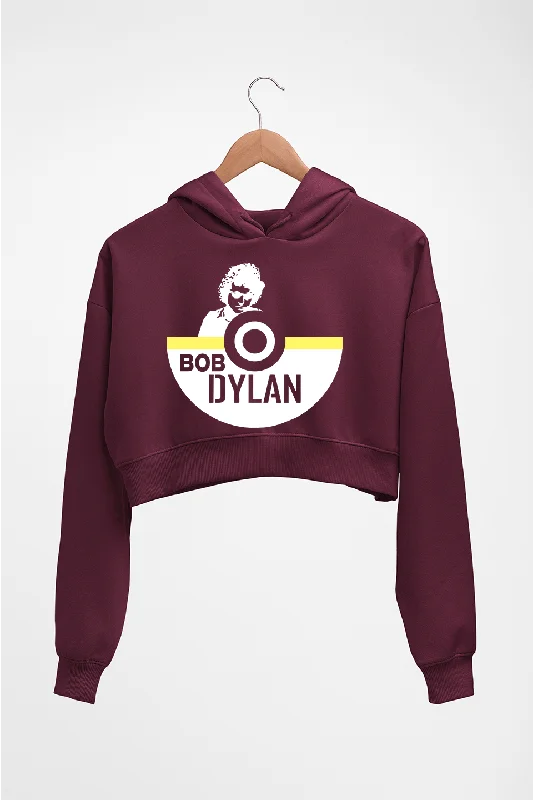 Bob Dylan Crop HOODIE FOR WOMEN