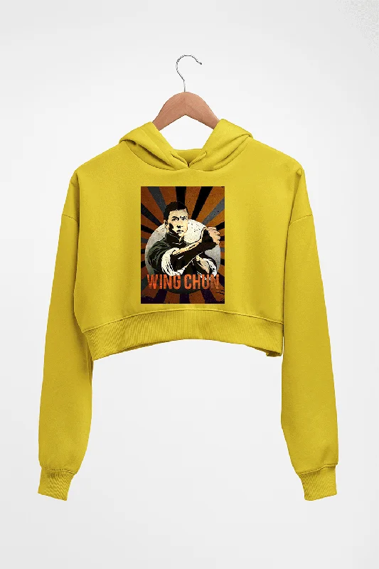 IP Man Crop HOODIE FOR WOMEN