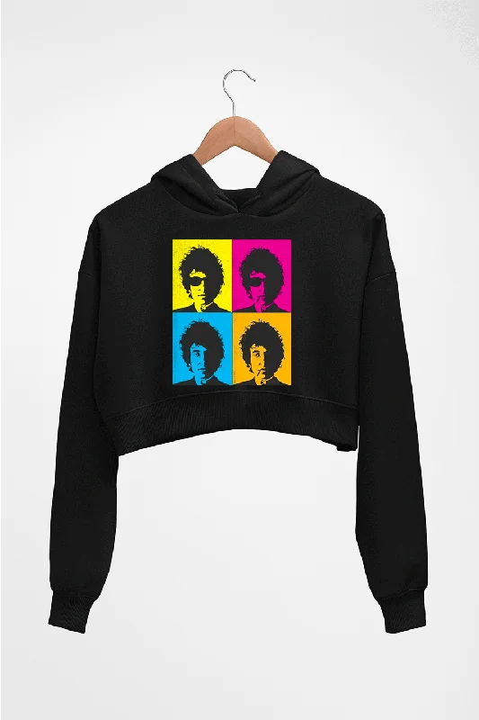 Bob Dylan Crop HOODIE FOR WOMEN