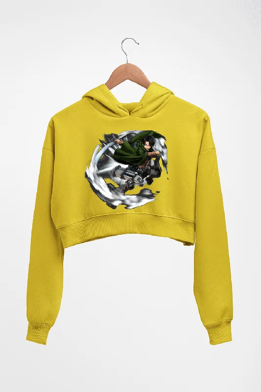 Attack on Titan Crop HOODIE FOR WOMEN