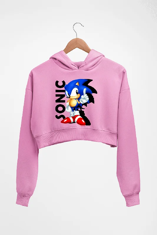 Sonic Crop HOODIE FOR WOMEN