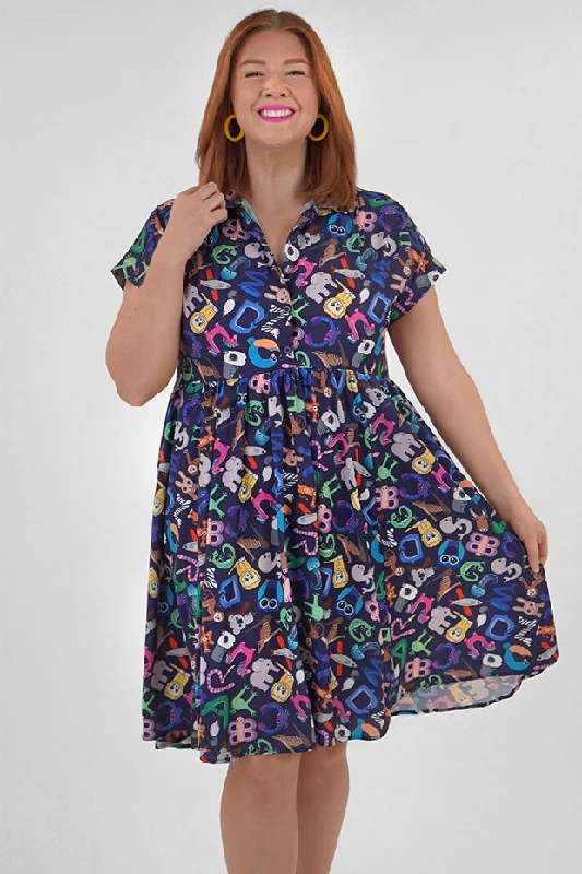 Frankie Alpha Animals Dress