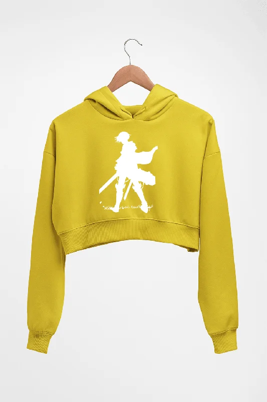 Attack on Titan Crop HOODIE FOR WOMEN