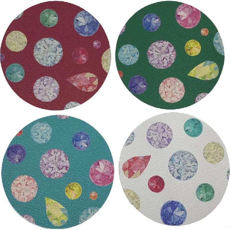 Jewel Coaster Set Of 4