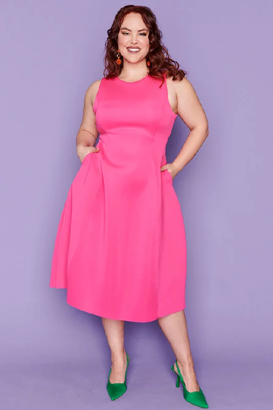 Lucca Hot Pink Party Dress