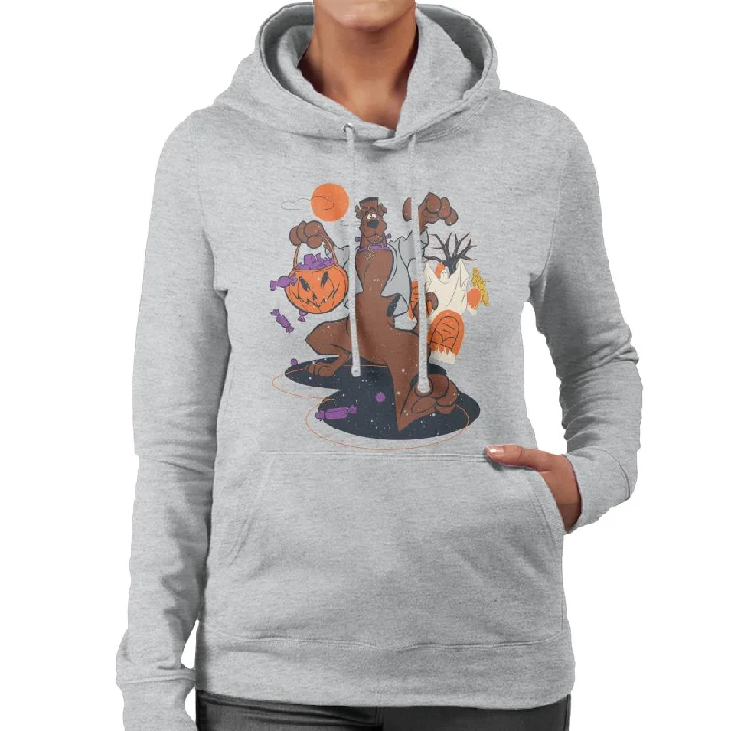 Scooby Doo Halloween Graveyard Of Treats Women's Hooded Sweatshirt