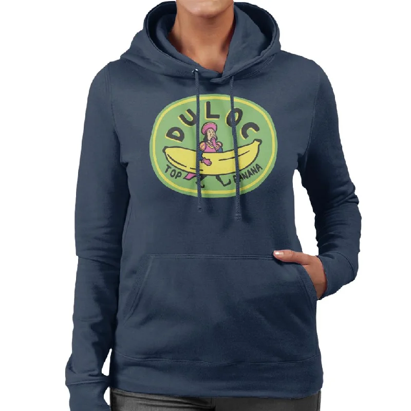 Shrek Duloc Top Banana Women's Hooded Sweatshirt