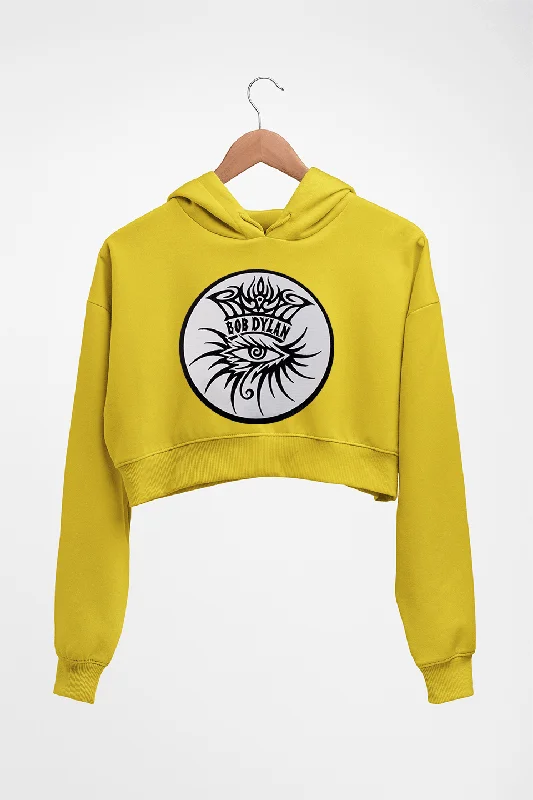 Bob Dylan Crop HOODIE FOR WOMEN