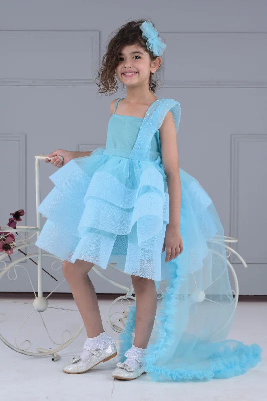 Blue Sky Frilly Dress