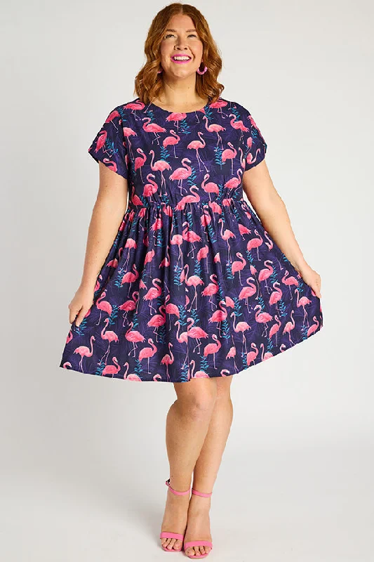 Freya OG Flamingo Dress