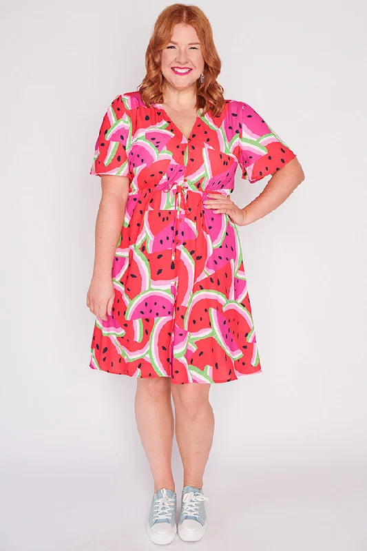 Siena Watermelon Stack Dress