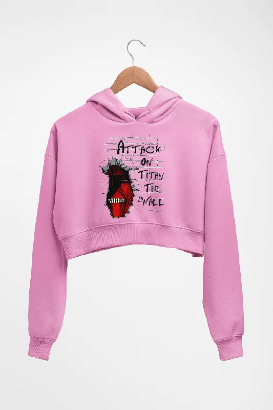 Attack on Titan Crop HOODIE FOR WOMEN