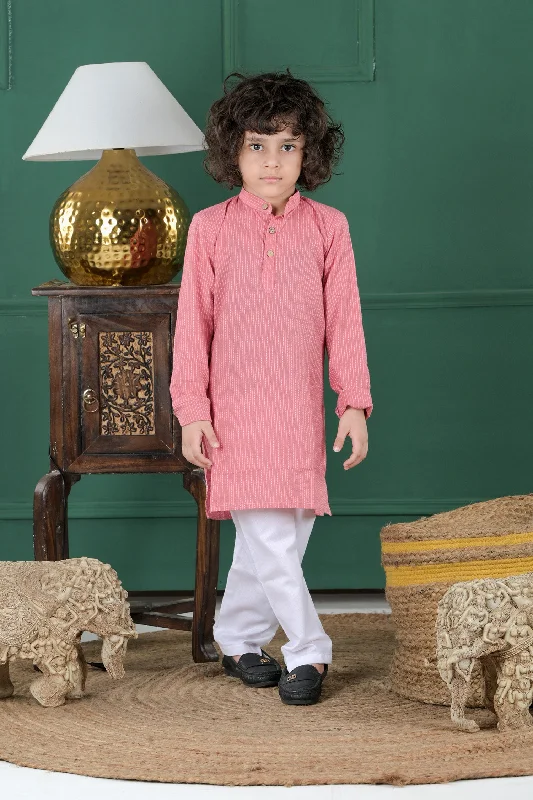 Junior Rosewood Kurta Set