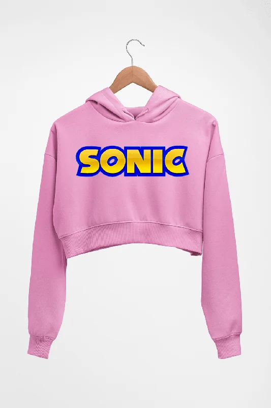 Sonic Crop HOODIE FOR WOMEN