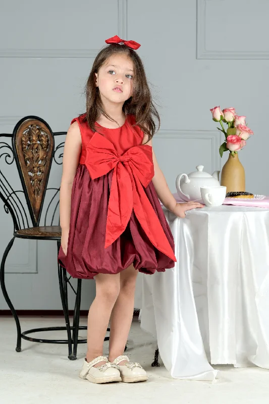 Ruby Tea Balloon Dress