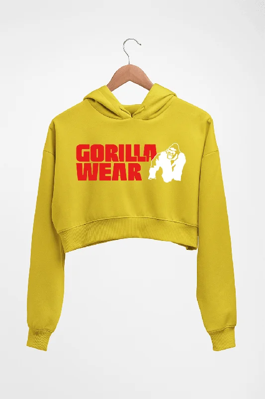 Gorilla Wear Crop HOODIE FOR WOMEN