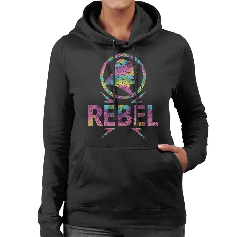 Shrek Rebel Multicolour Women's Hooded Sweatshirt