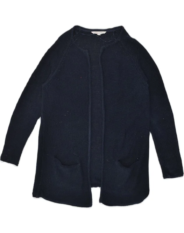 CREW CLOTHING Womens Loose Fit Cardigan Sweater US 12 Large Navy Blue