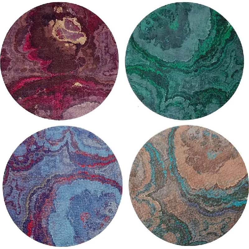 Agate Coaster Set of 4