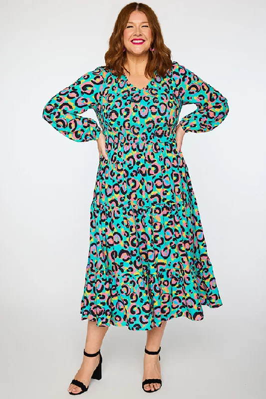 Maeve Little Party Leopard Dress