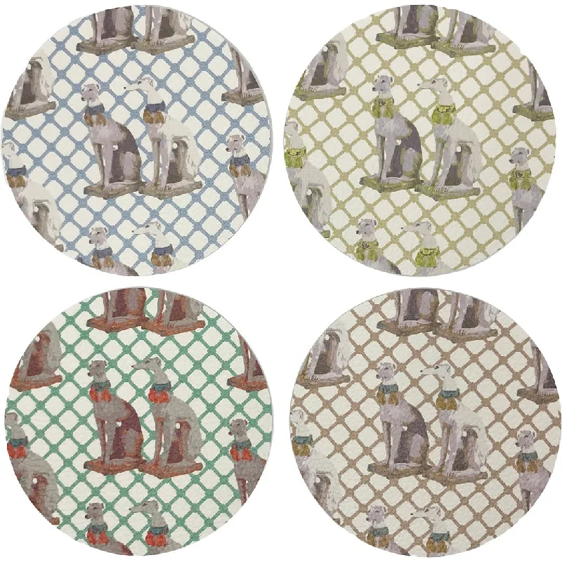 Regal Greyhound Coaster Set Of 4