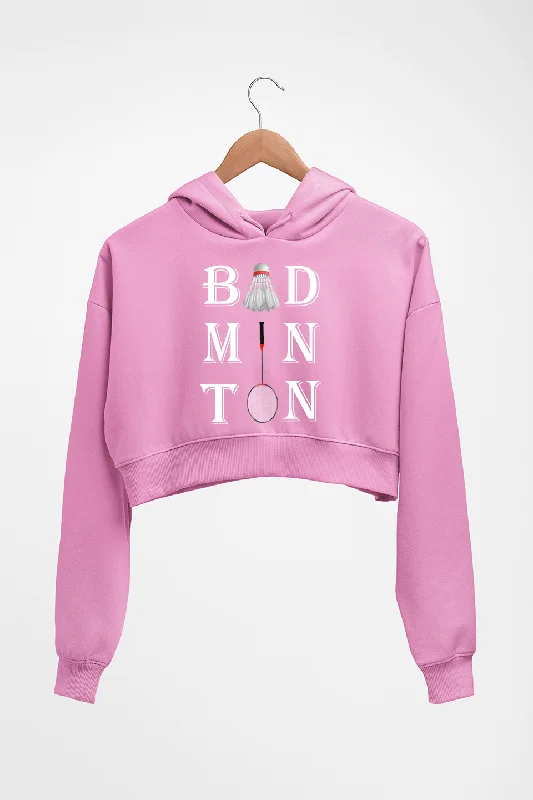 Badminton Crop HOODIE FOR WOMEN