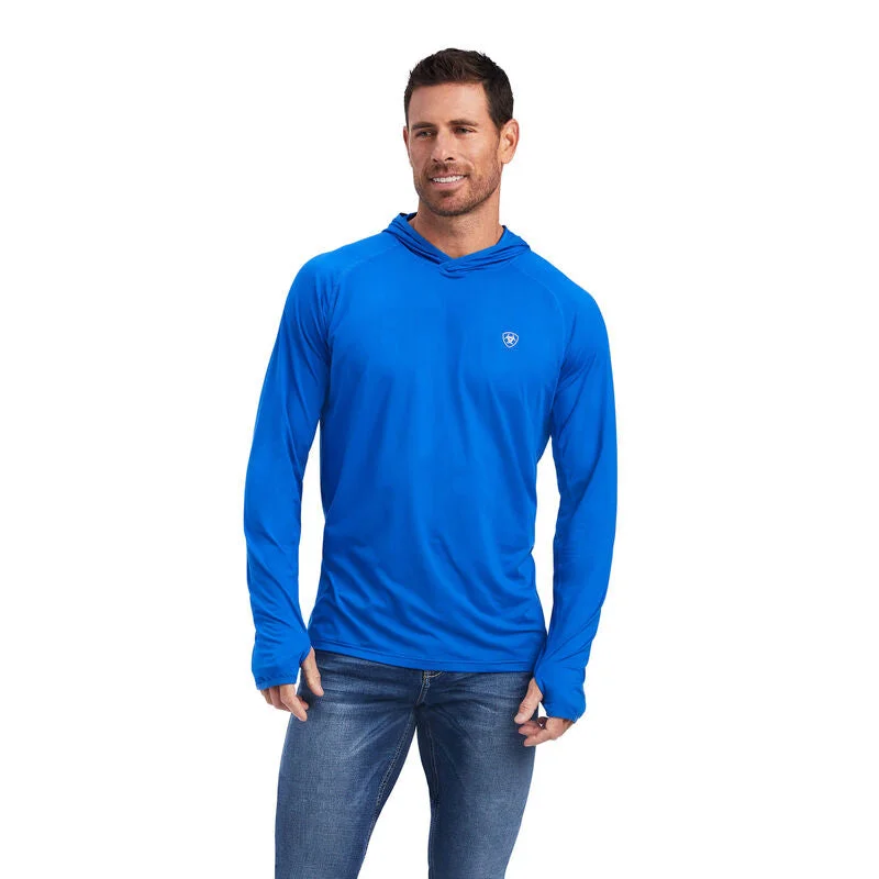 Ariat® Men's Blue Cornell Base Layer Hoodie 10041000