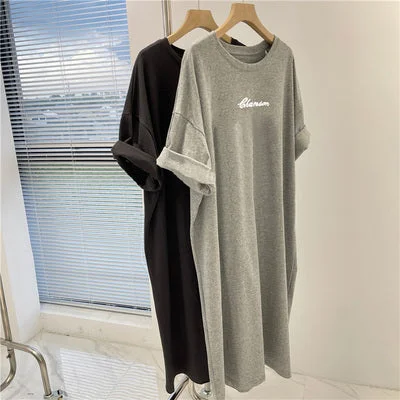 Plus Size Korean T Shirt Dress