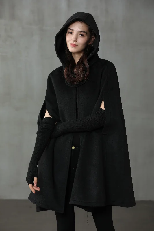 The New Yorker | Hooded Cashmere Cape