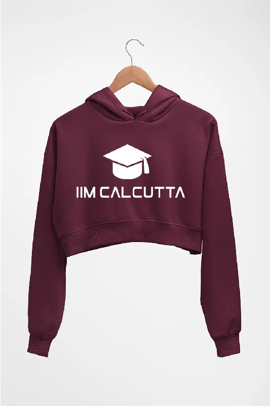 IIM C Calcutta Crop HOODIE FOR WOMEN