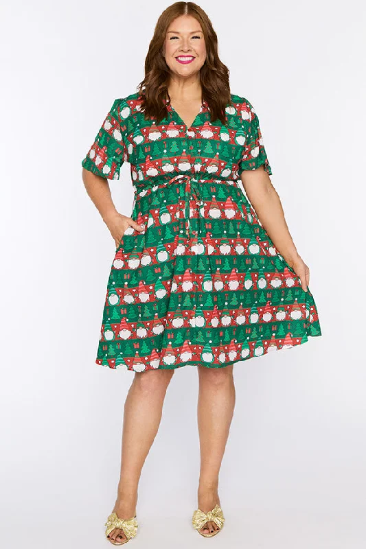 Siena Christmas Gnomes Dress